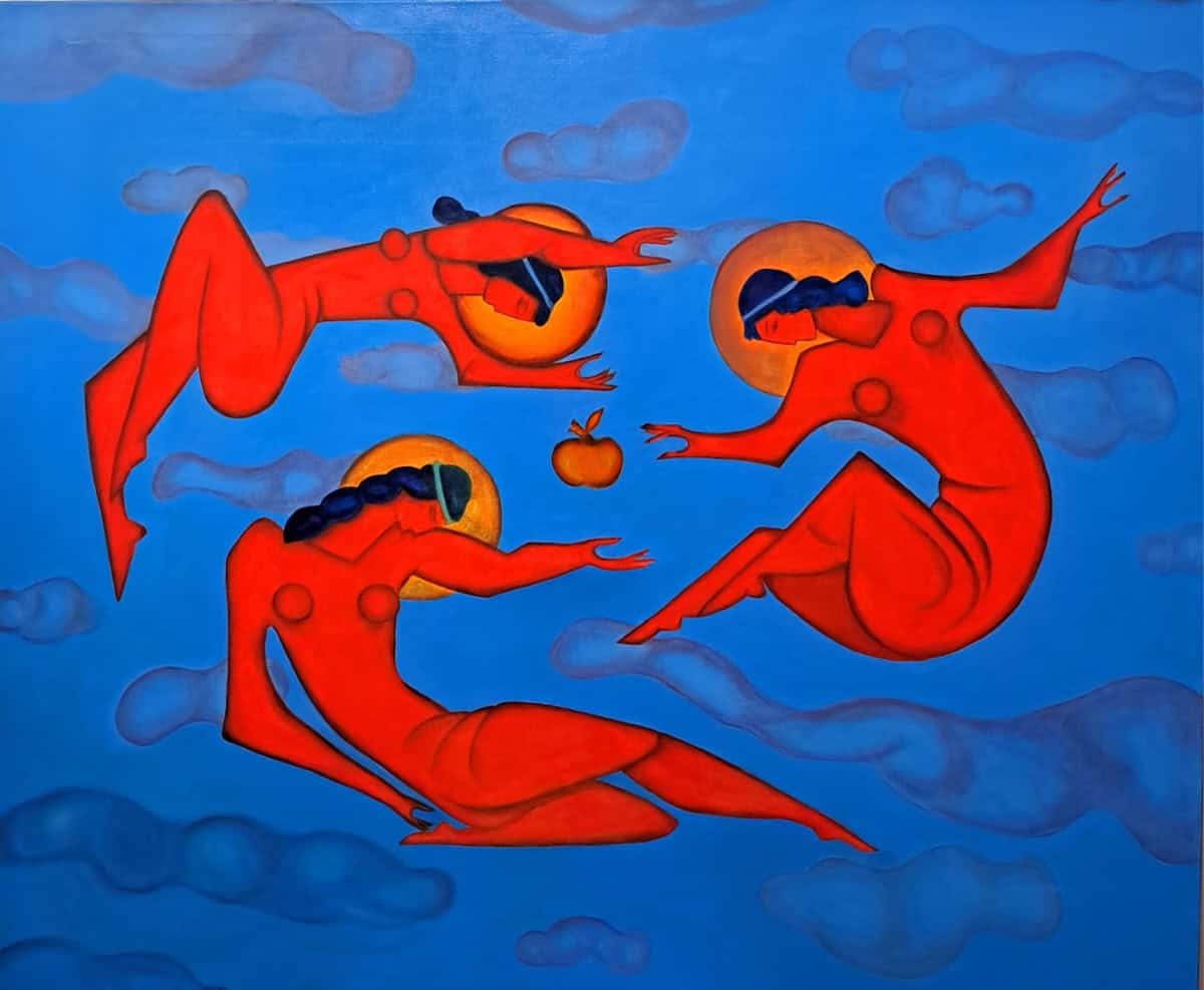 Oil painting by Ecaterina Vertis