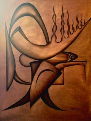 Oil painting by Ecaterina Vertis